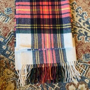 J. Crew plaid scarf